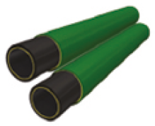 Boru 75/63 mm, ikincil muhafazalı iletken